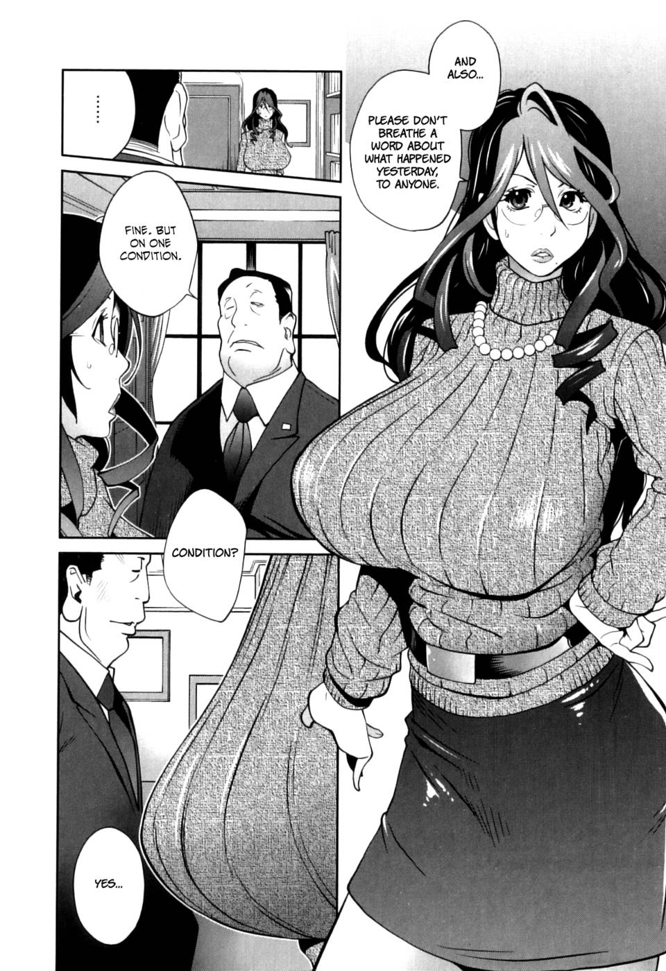 Hentai Manga Comic-Doukoku no Taiyou Koukotsu no Tsuki-Chapter 2-8